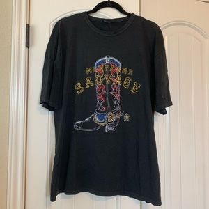 NWT Zara western tee